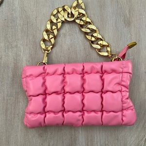 Hot pink mini purse